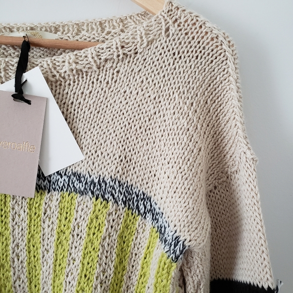 Anthropologie Veroalfie Artisan Weave Sweater - Picture 5 of 12
